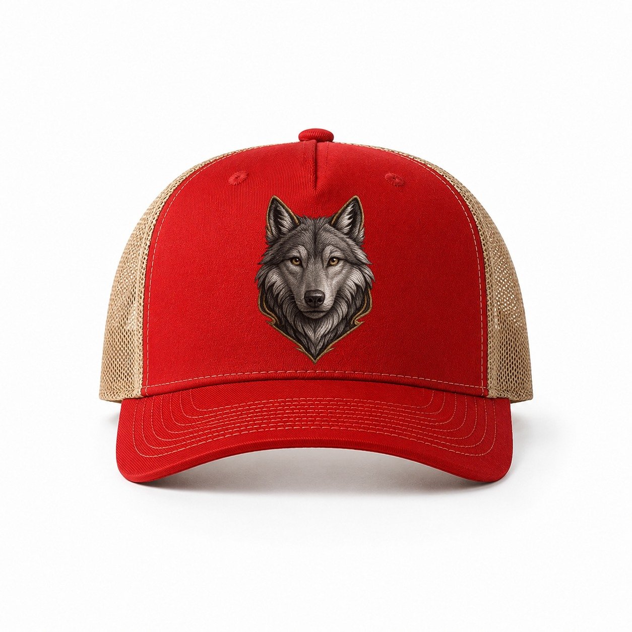 Red-Khaki — front view