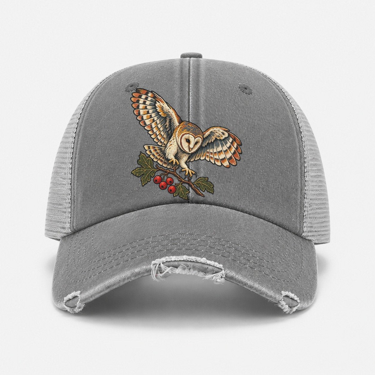 Grey — front view