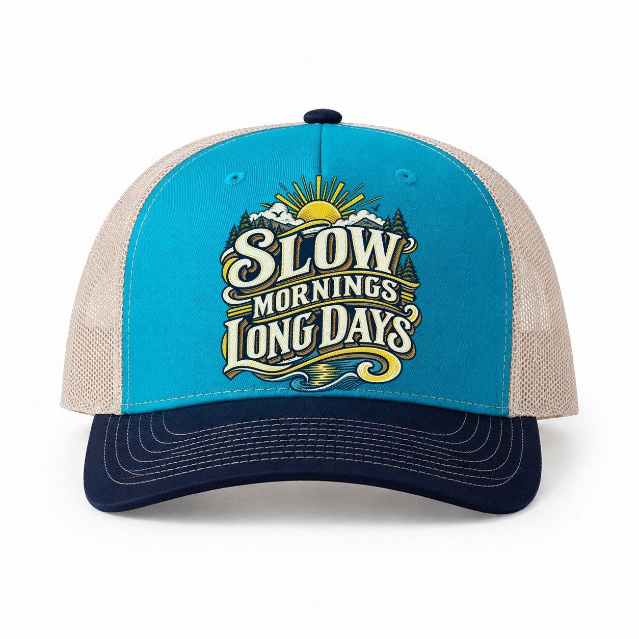 Teal-Navy — front view