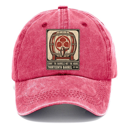 Thirteenth Barrel Izakaya Rules Classic Cap – Pomegranate Blush
