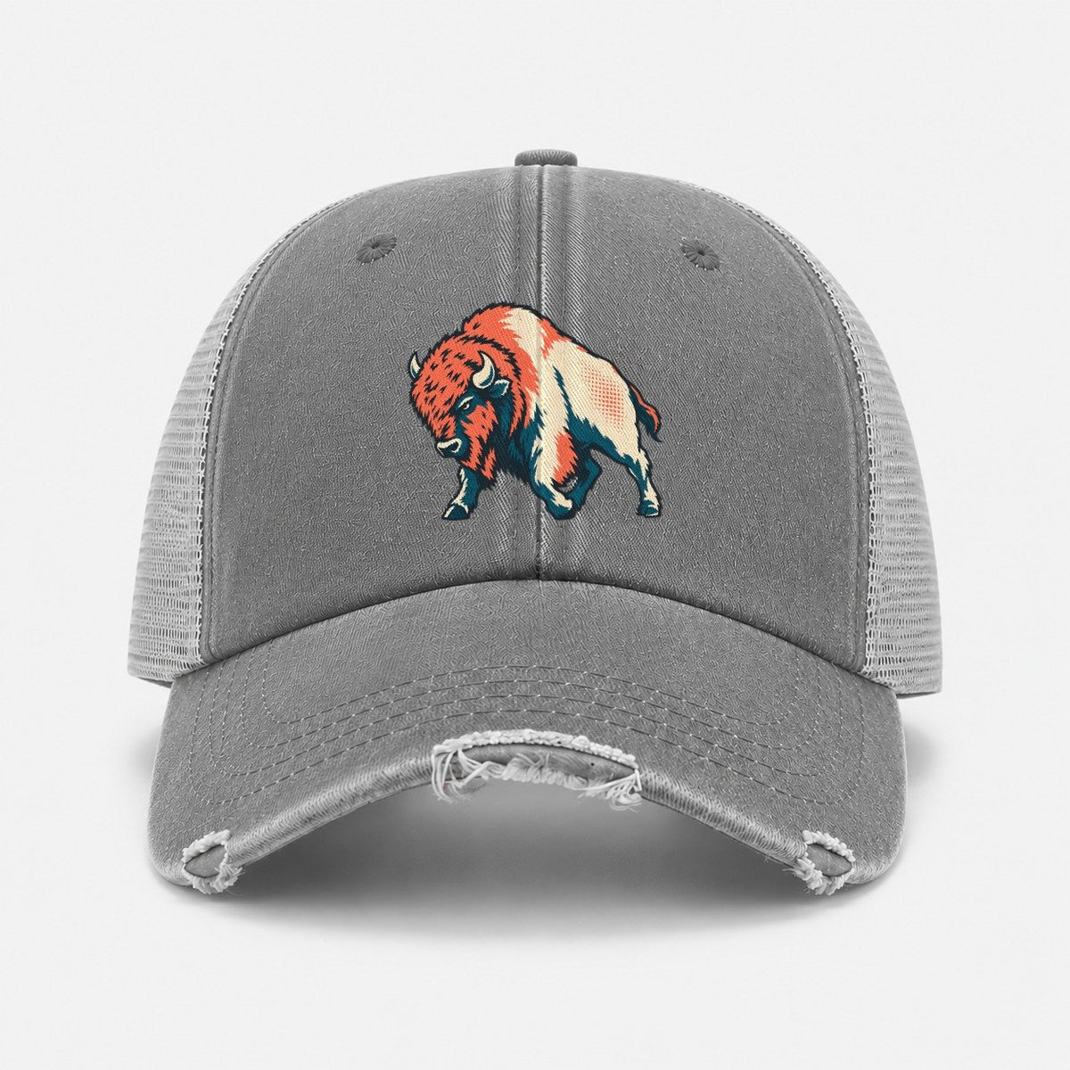 Grey — front view
