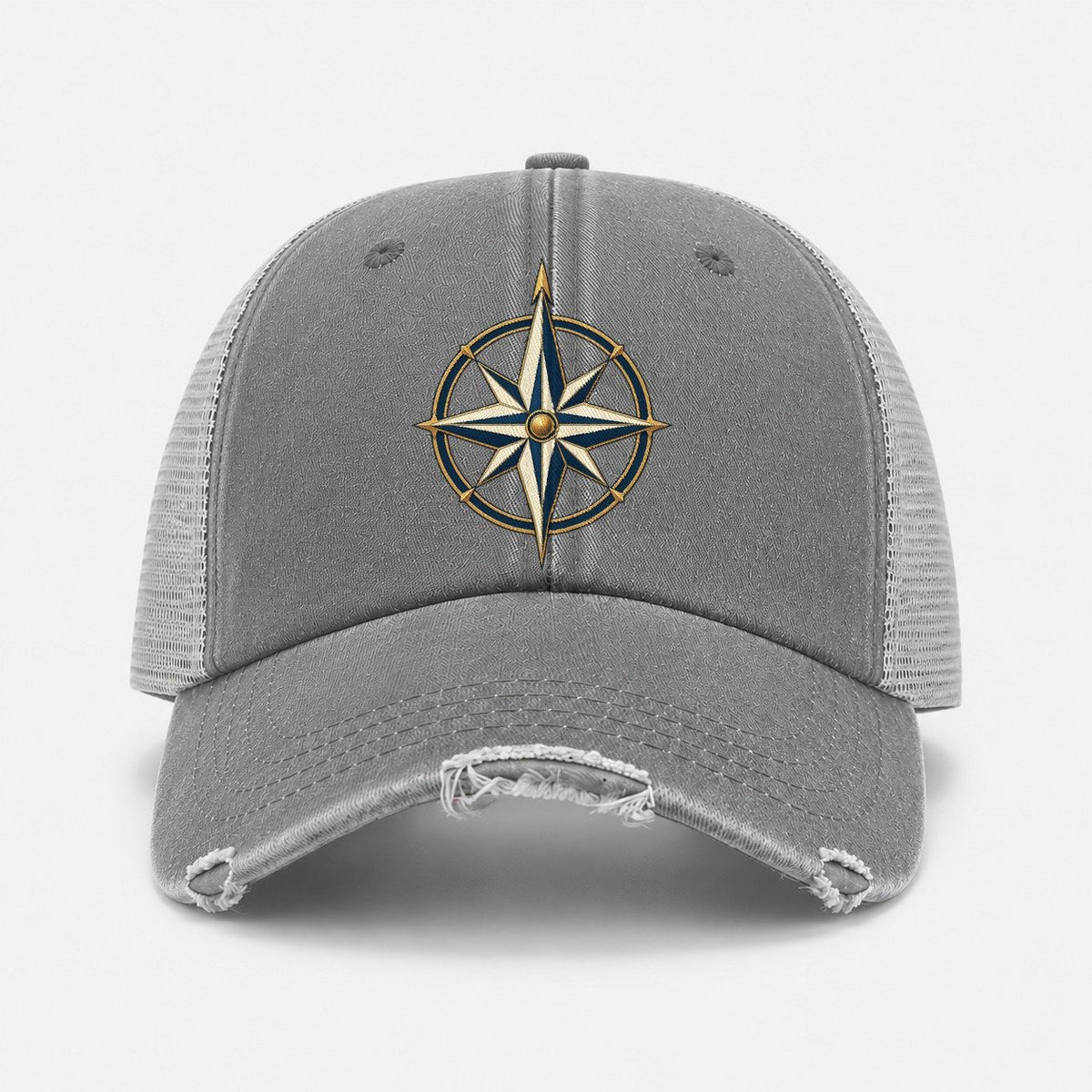 Grey — front view