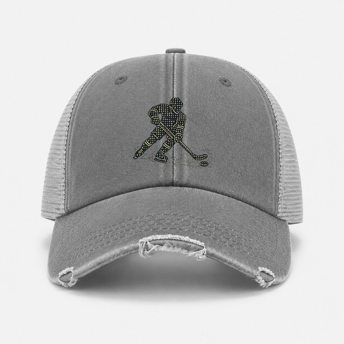 Grey — front view