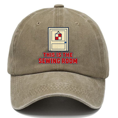 This Is The Sewing Room Sewing And Quilting Classic Cap – Warm Sand