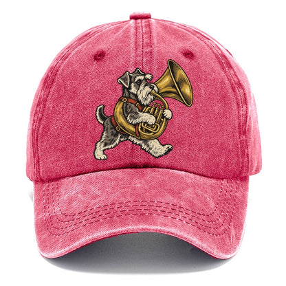 Schnauzer Tuba Carrier Sundown Familiars Classic Cap – Pomegranate Blush