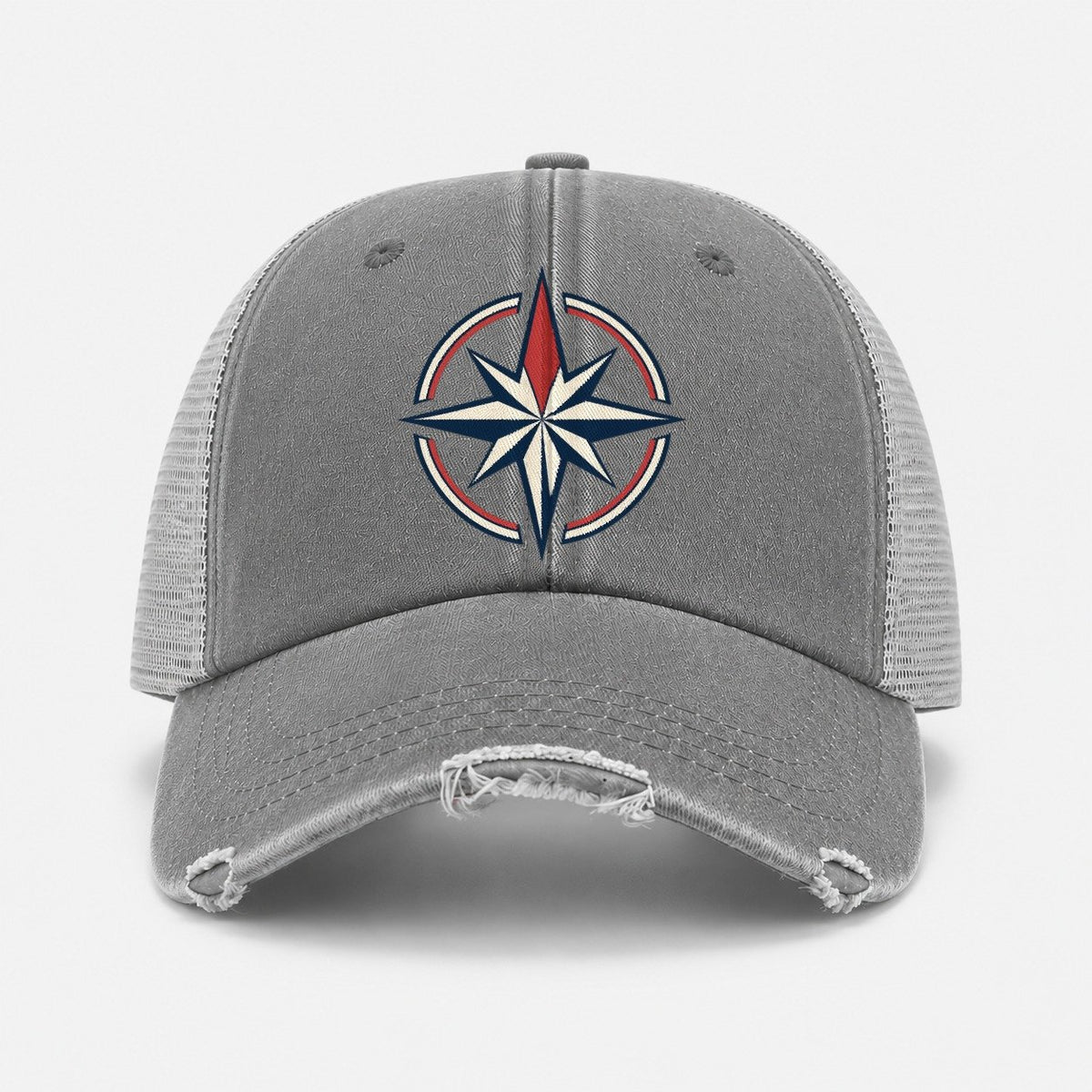 Grey — front view