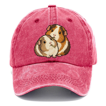Guinea Pig Hay Share Small Pet Logos Classic Cap – Pomegranate Blush