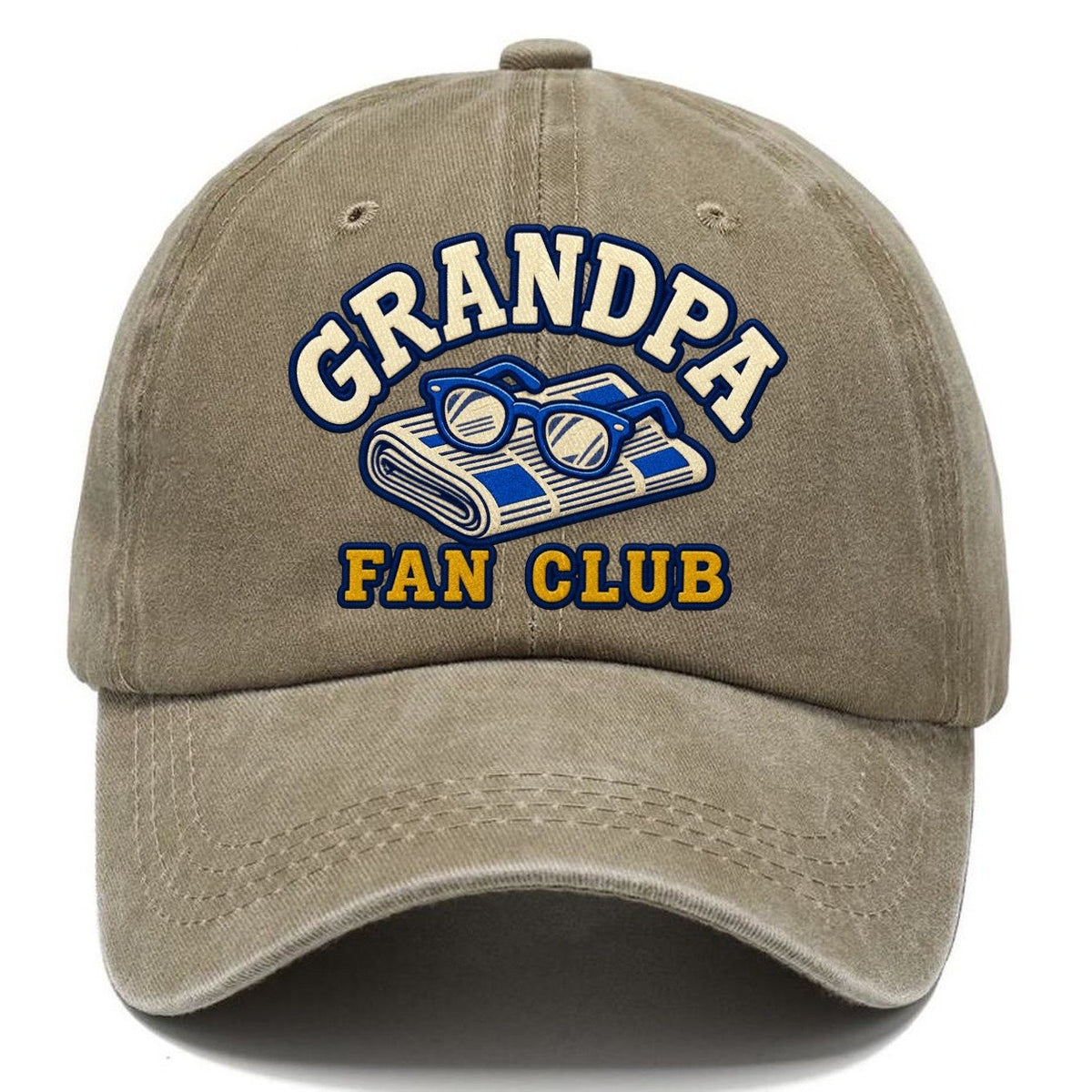 Grandpa Fan Club Classic Cap – Warm Sand