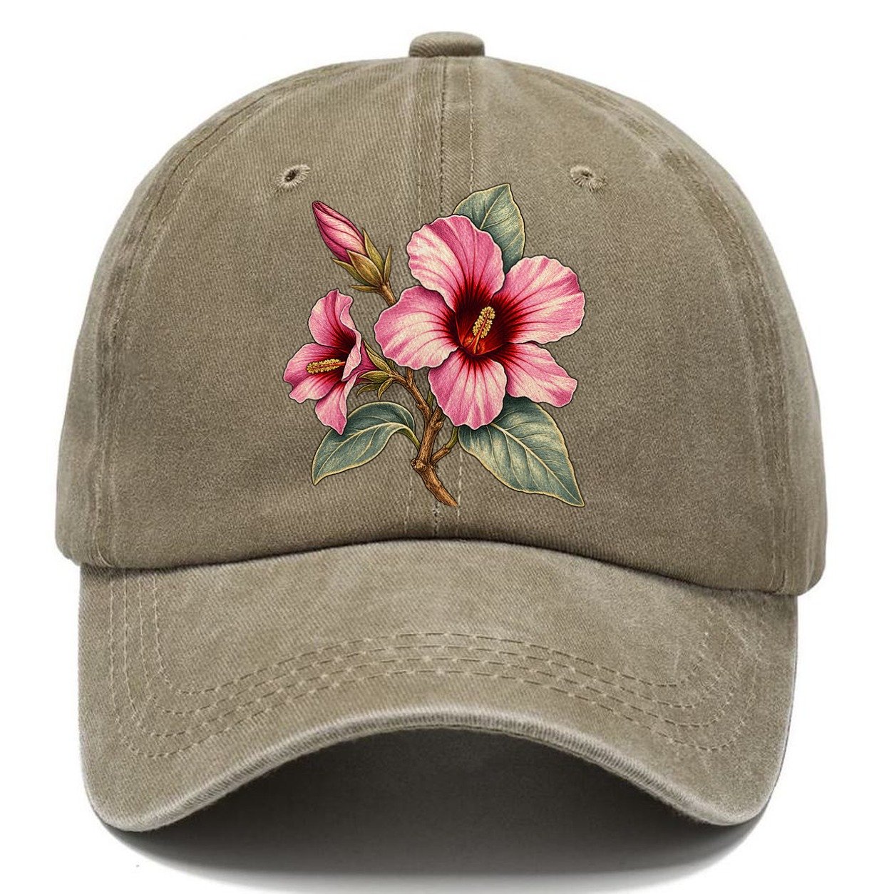 Northern Territory Sturt Desert Rose Australia Cultural Icons Classic Cap – Warm Sand