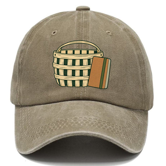 Basket And Field Notebook Foraging And Mycology Classic Cap – Warm Sand