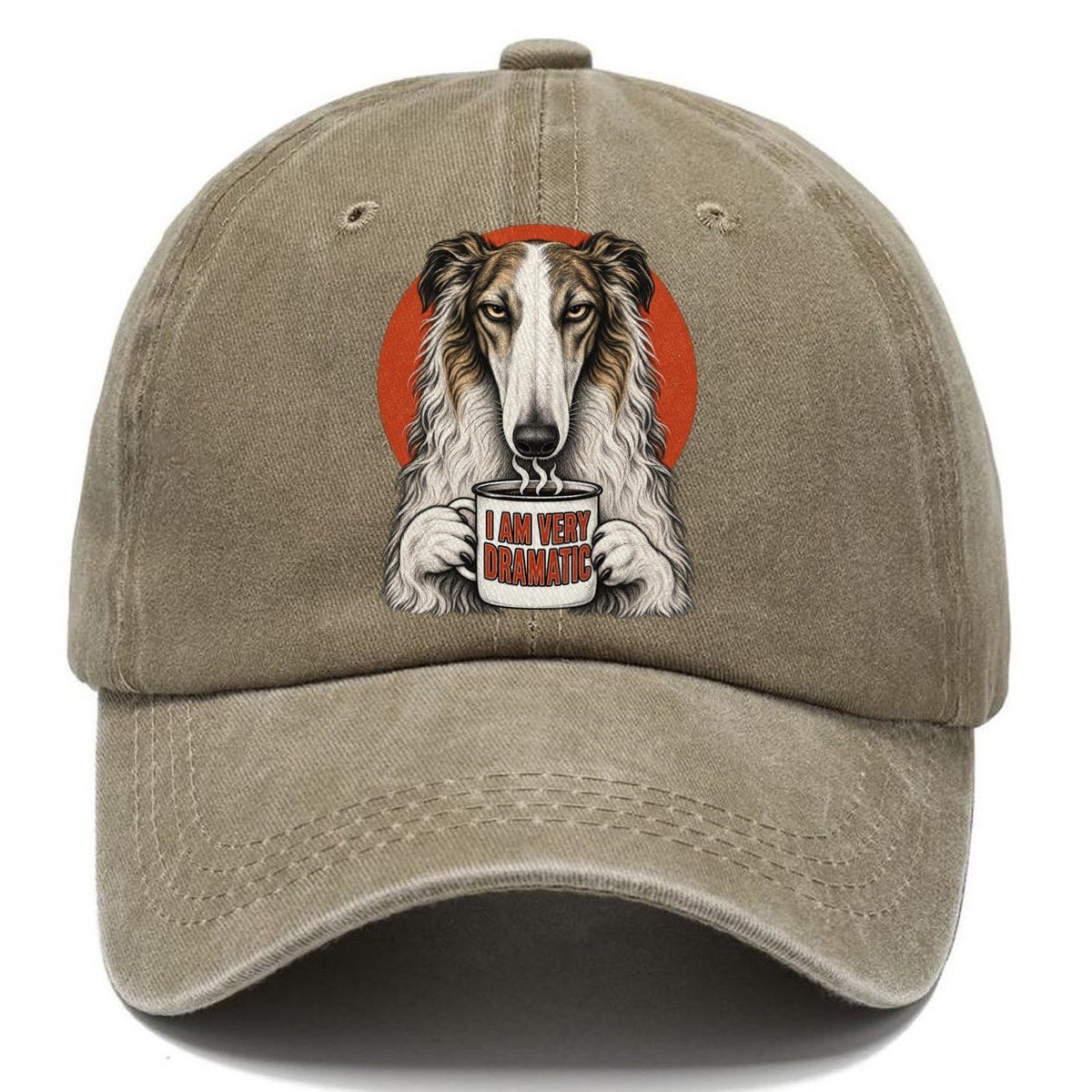Borzoi Mug Truths Dog Mug Truths Classic Cap – Warm Sand