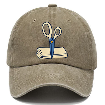 Fabric Shears Study Sewing And Quilting Classic Cap – Warm Sand