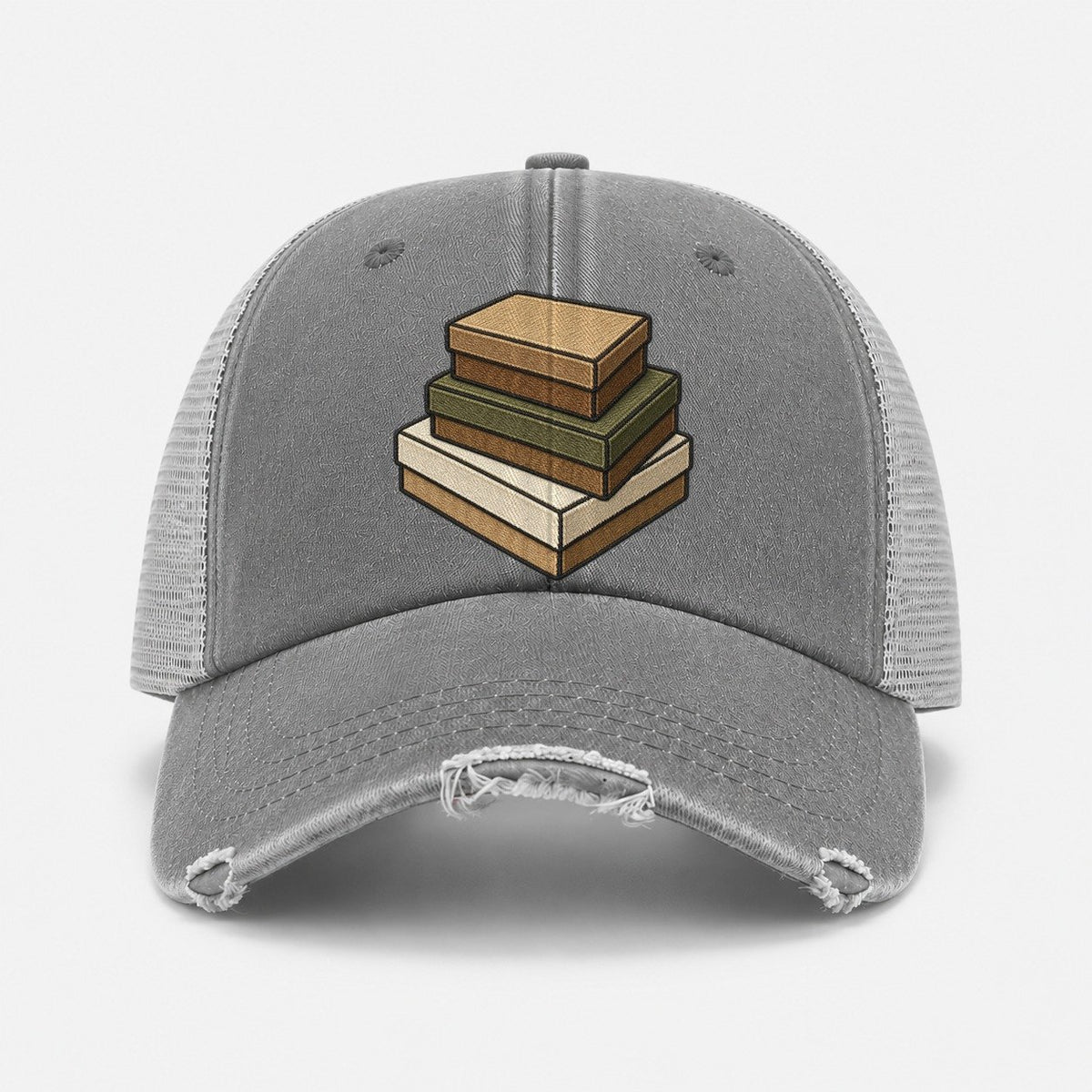 Grey — front view