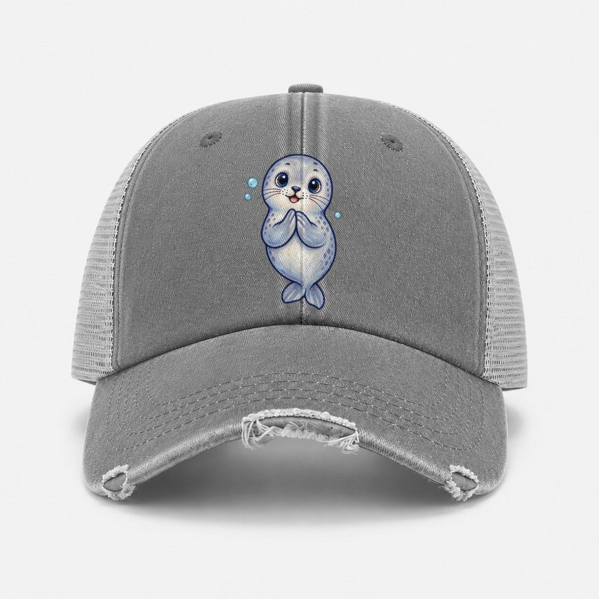 Grey — front view
