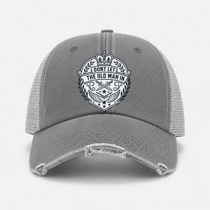 Grey — front view