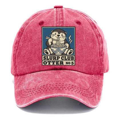 Otter Udon Slurp Club Classic Cap – Pomegranate Blush