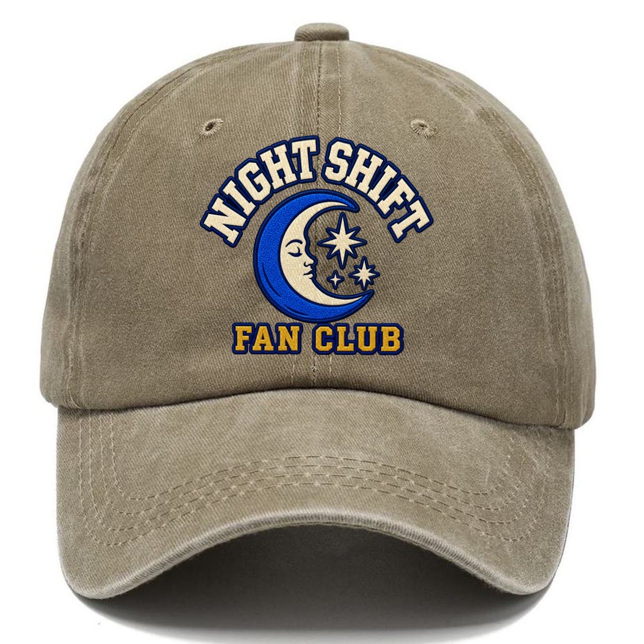 Night Shift Fan Club Classic Cap – Warm Sand