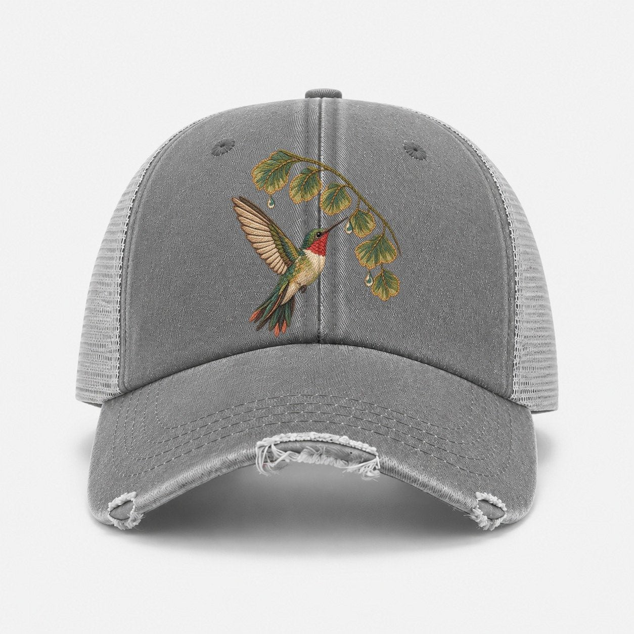 Grey — front view