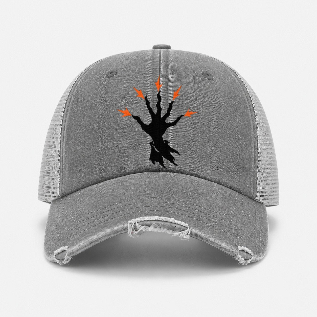 Grey — front view