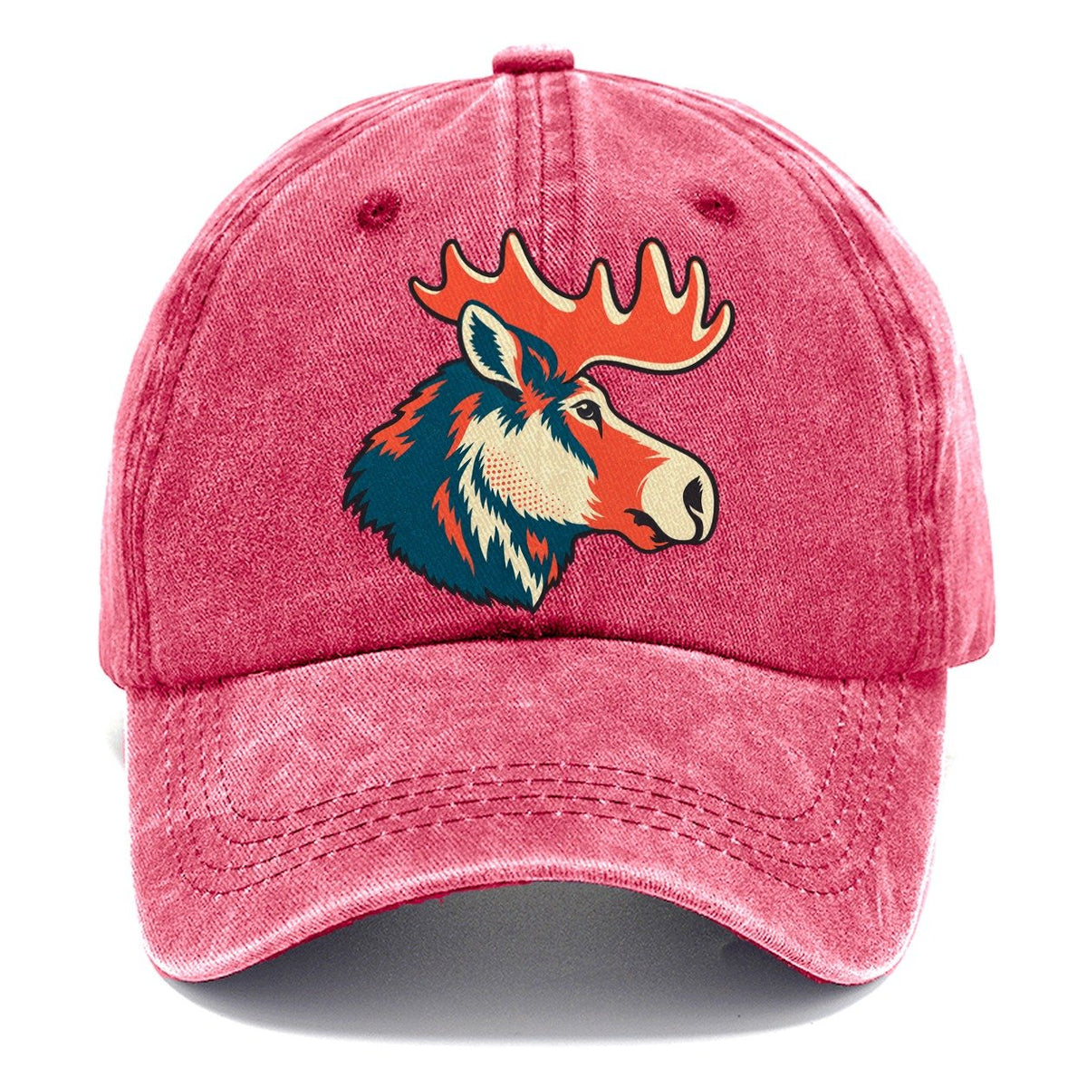Moose Antler Angle Classic Cap – Pomegranate Blush