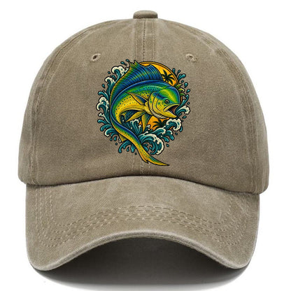 Mahi Mahi Blaze Fishing Club Classic Cap – Warm Sand