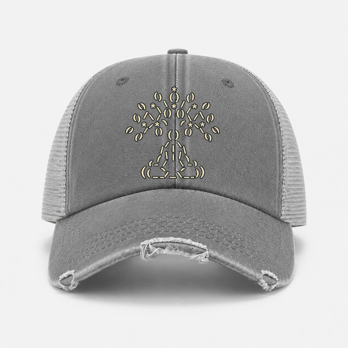 Grey — front view