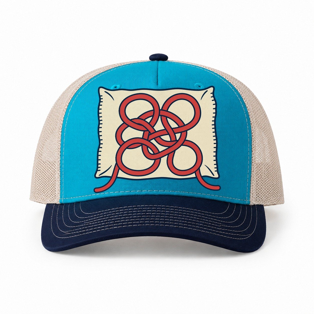 Teal-Navy — front view