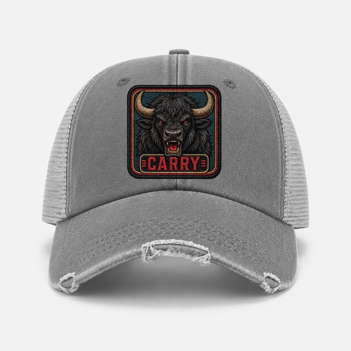 Grey — front view
