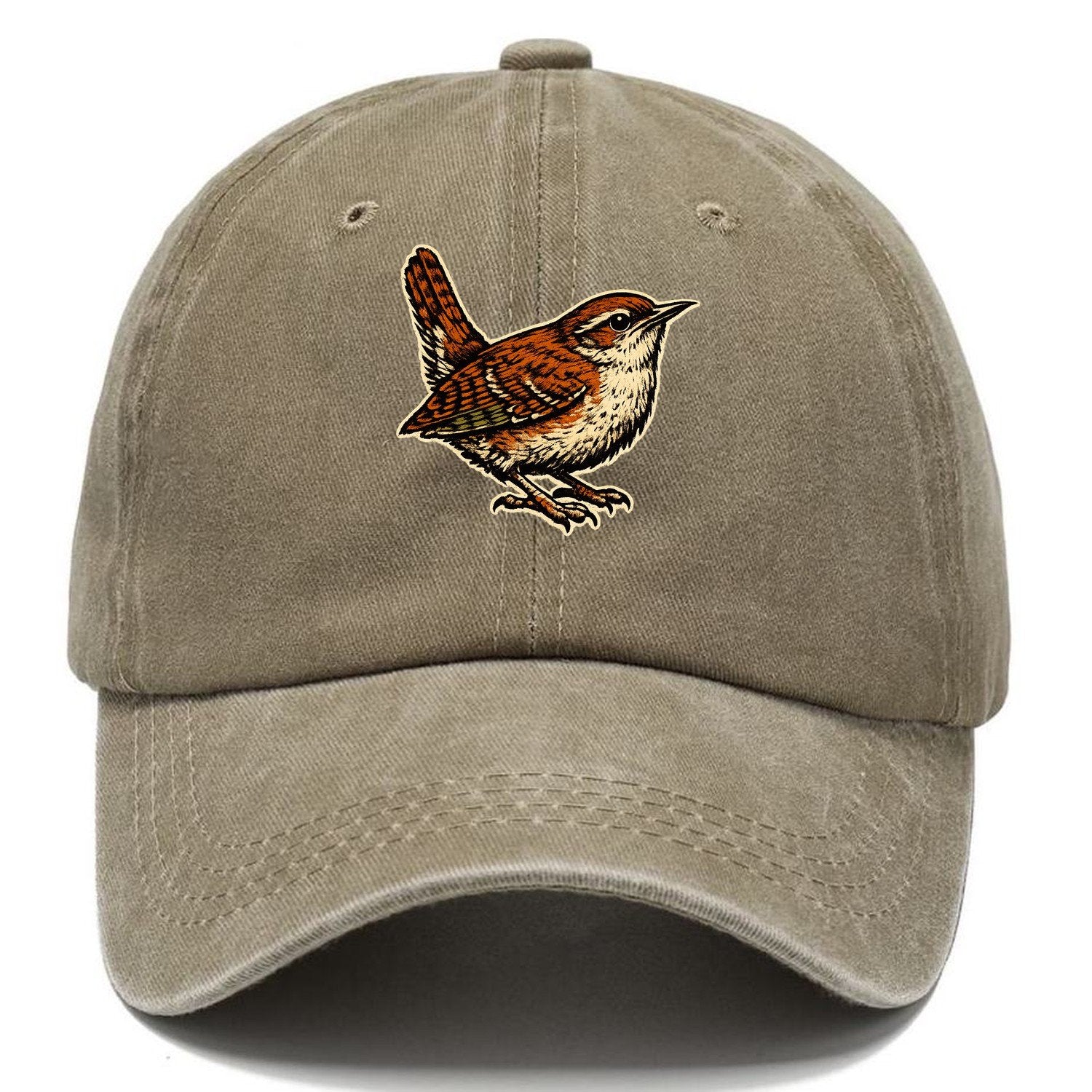 Vintage Wren Classic Cap – Warm Sand