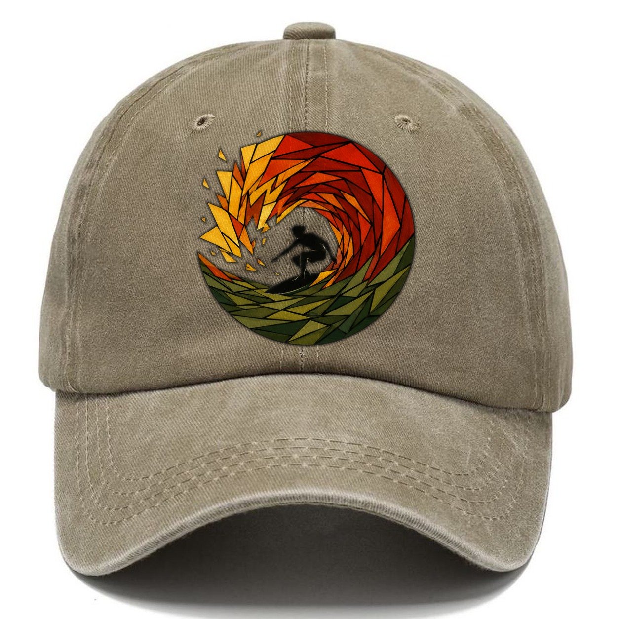 Surfer Barrel Classic Cap – Warm Sand