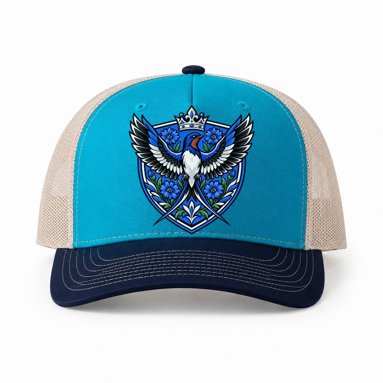 Teal-Navy — front view