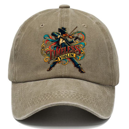 Timeless Violin Music Instruments Classic Cap – Warm Sand