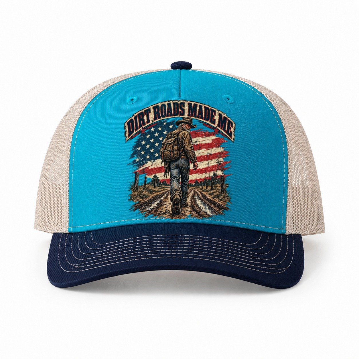 Teal-Navy — front view