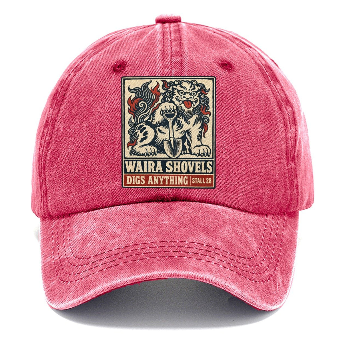 Waira Shovels Yokai Night Market Classic Cap – Pomegranate Blush