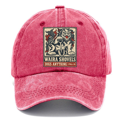 Waira Shovels Yokai Night Market Classic Cap – Pomegranate Blush