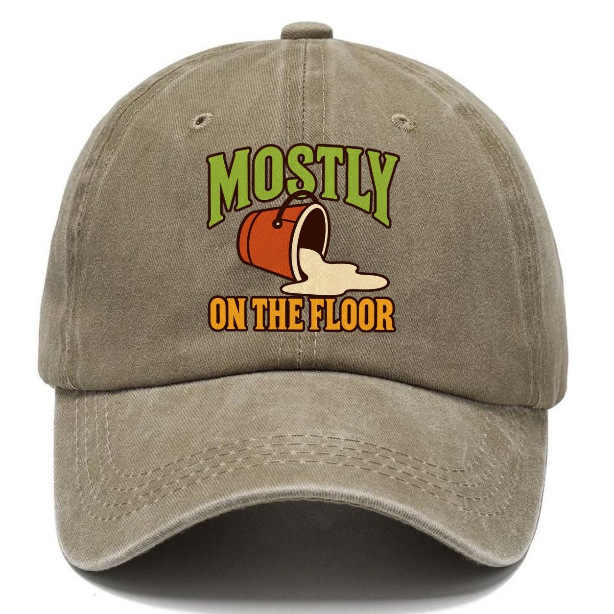 Mostly On The Floor Homebrewing Classic Cap – Warm Sand