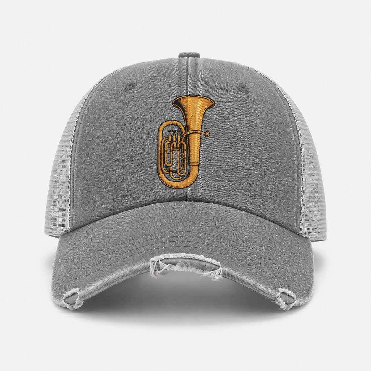 Grey — front view