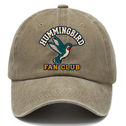 Hummingbird Fan Club Classic Cap – Warm Sand