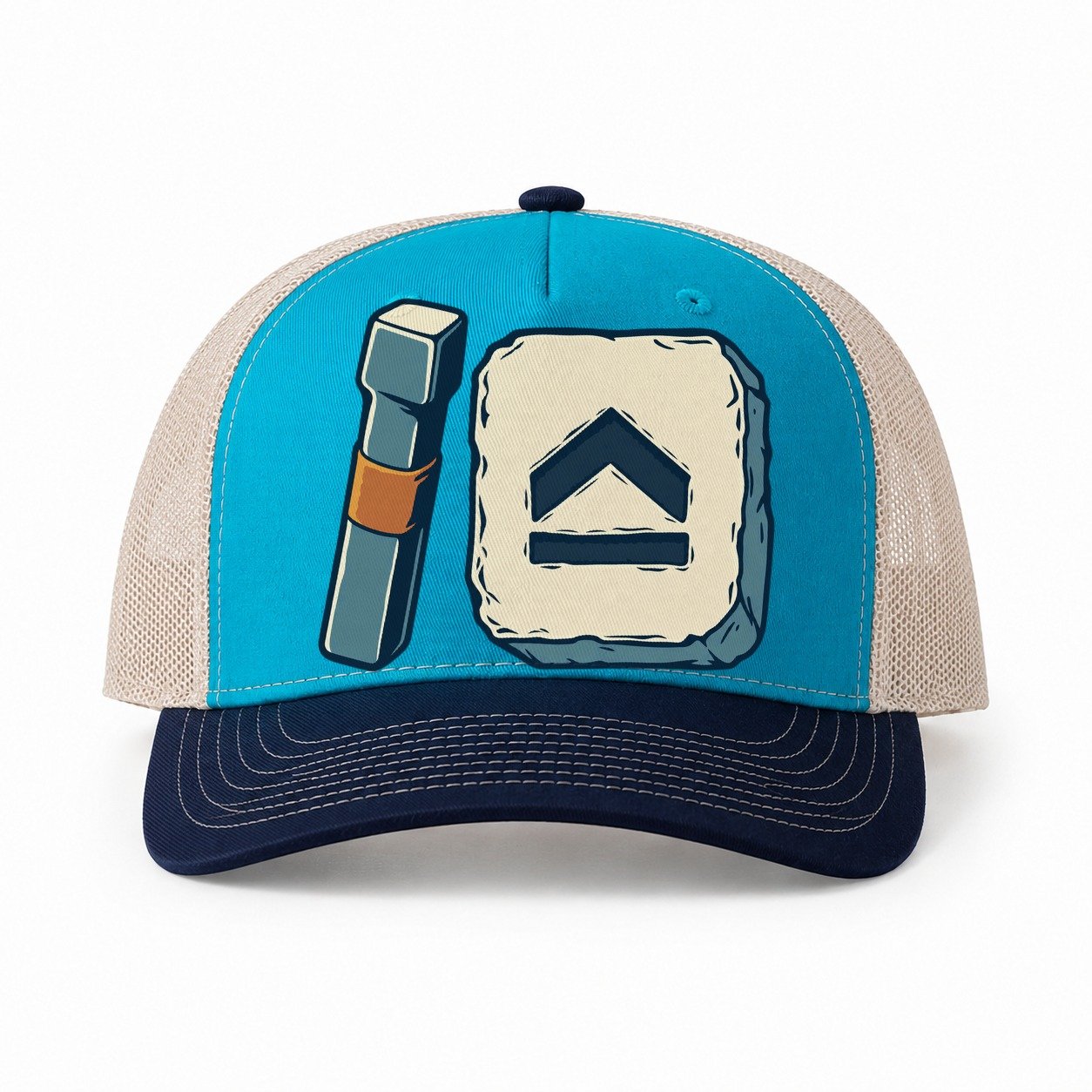Teal-Navy — front view