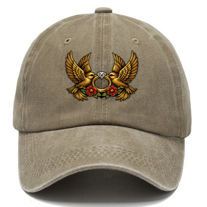 Claddagh Symbol Classic Cap – Warm Sand