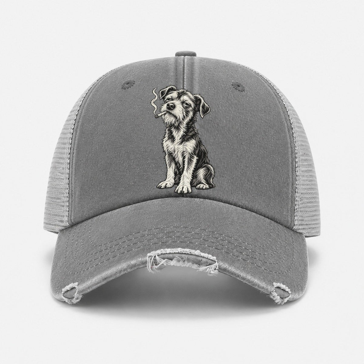 Grey — front view