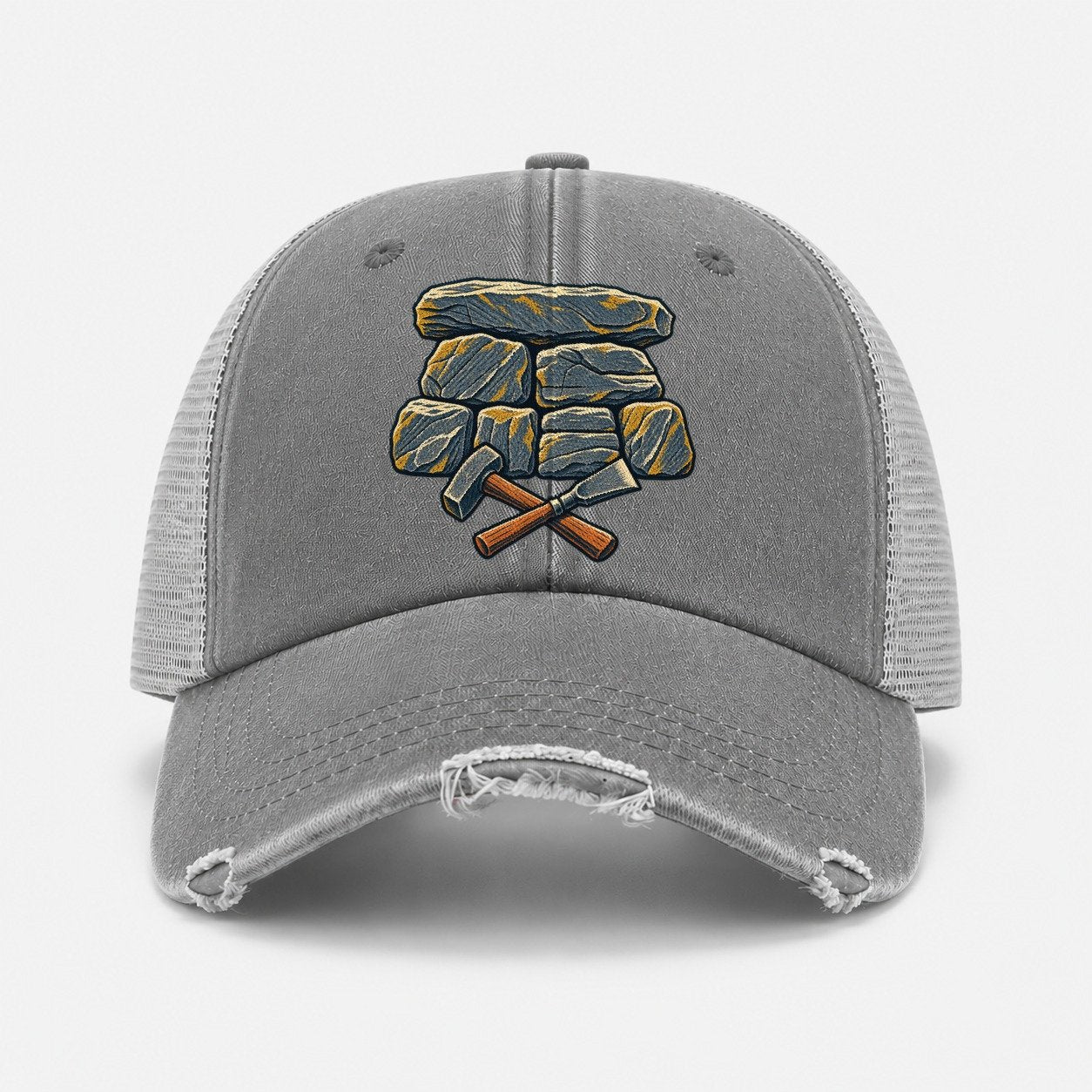 Grey — front view