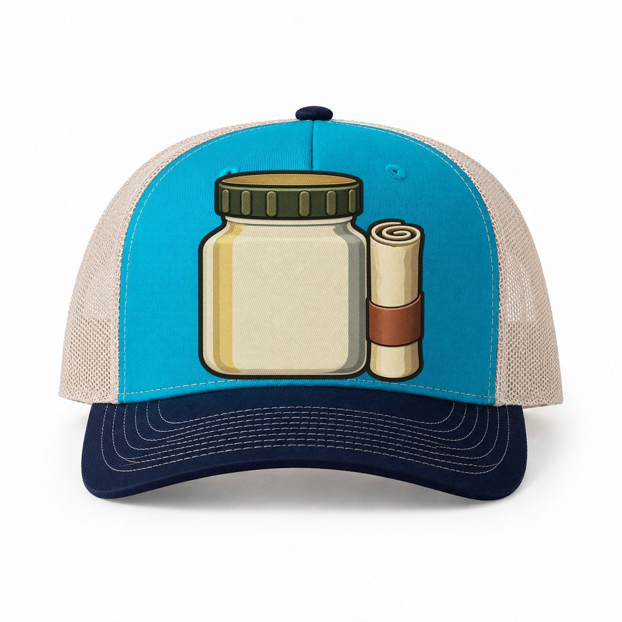 Teal-Navy — front view