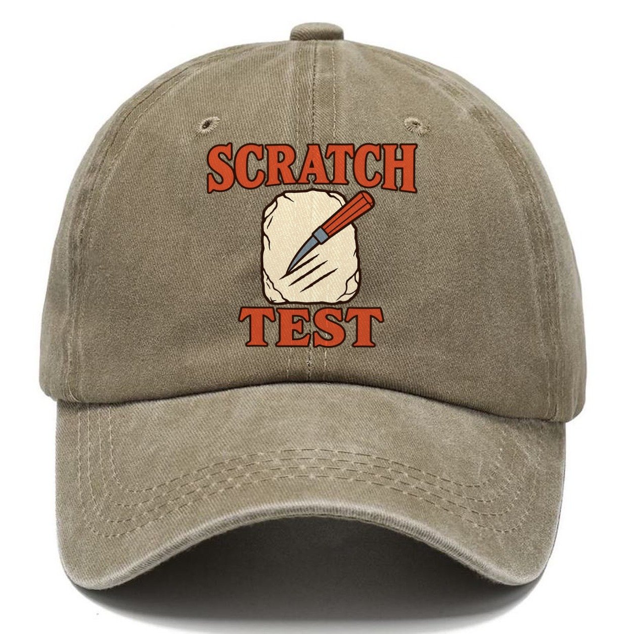 Hardness Scale Study Rocks And Minerals Classic Cap – Warm Sand
