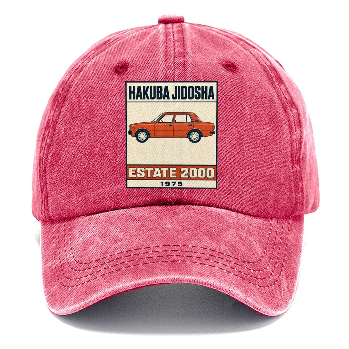 Hakuba Estate Showa Speed Plates Classic Cap – Pomegranate Blush