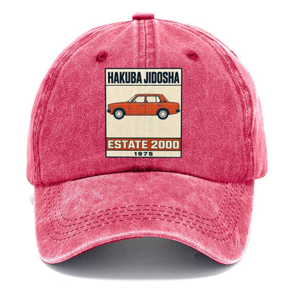 Hakuba Estate Showa Speed Plates Classic Cap – Pomegranate Blush