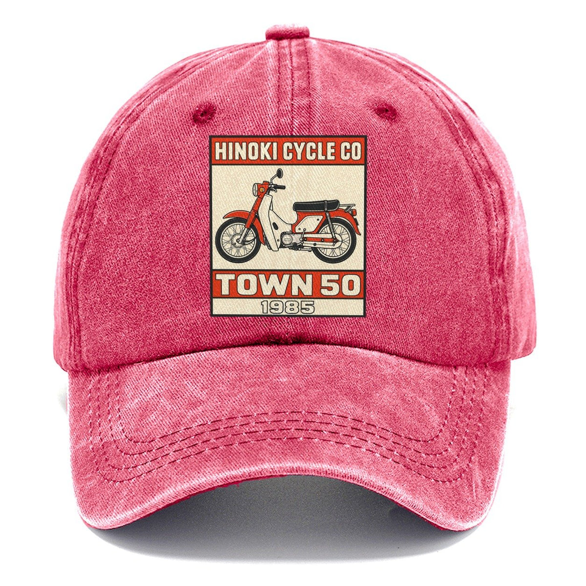 Hibari Town 50 Showa Speed Plates Classic Cap – Pomegranate Blush