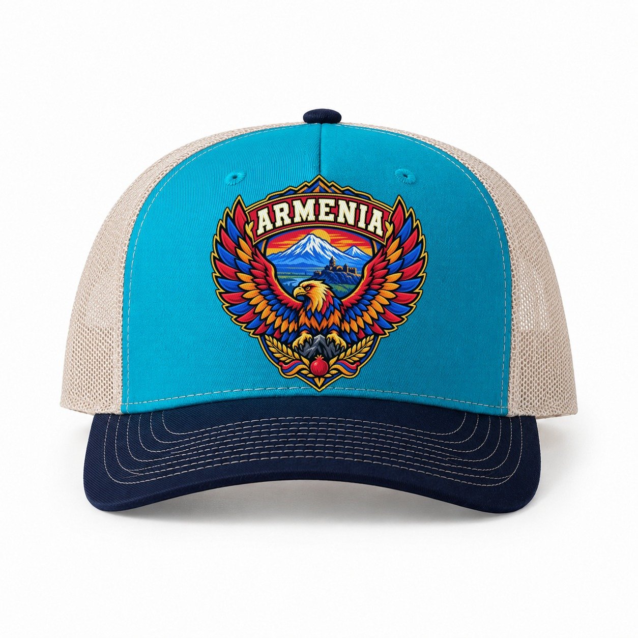 Teal-Navy — front view