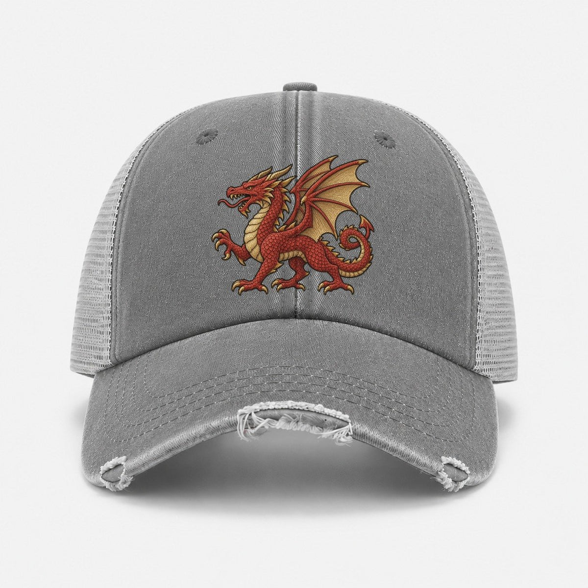 Grey — front view