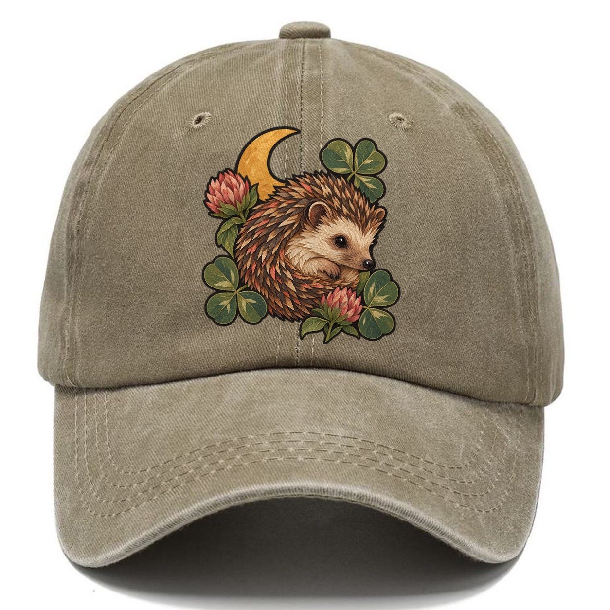 Hedgehog Moon Clover Gentle Wild Classic Cap – Warm Sand